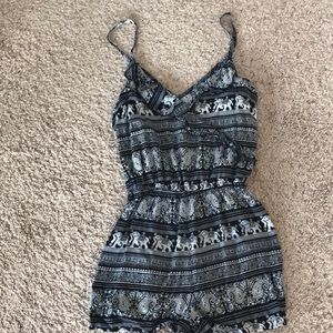 🍓tribal elephant romper